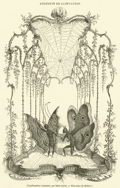 Papillonneries humaiaes de French School