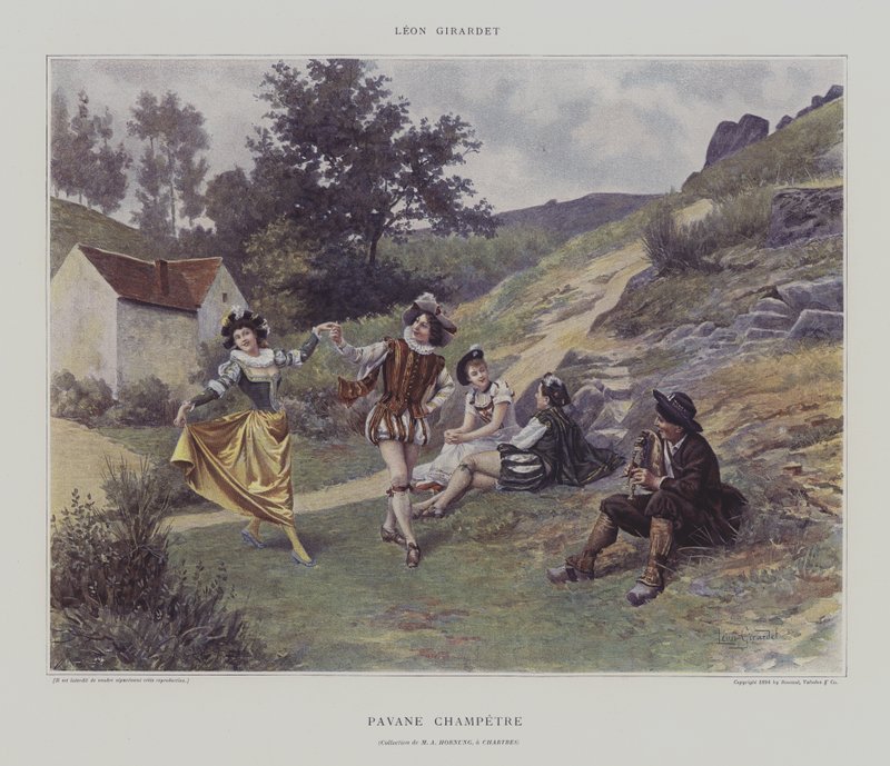Pavane Champetre de French School