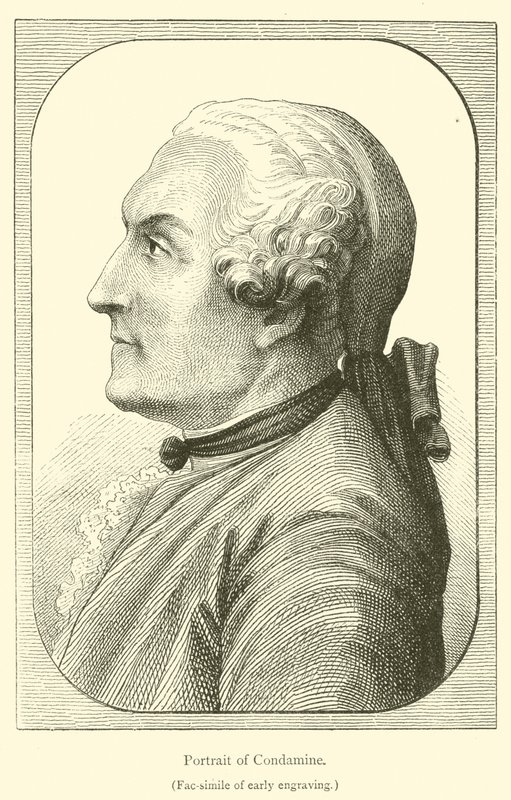 Retrato de Condamine (grabado) de French School