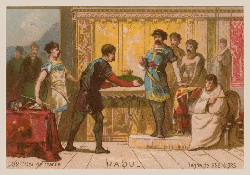 Raúl, Rey de Francia (c 890-936) de French School