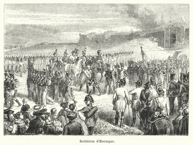 Rendición de Huningue de French School