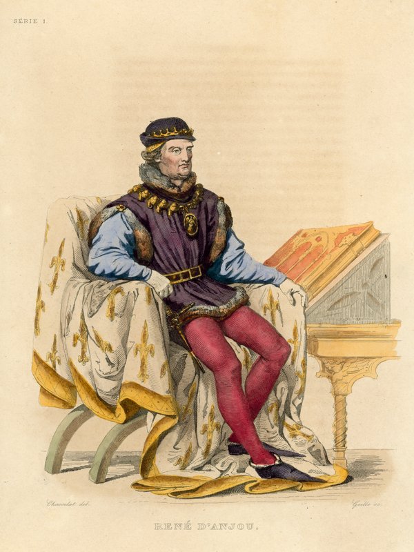 René de Anjou de French School