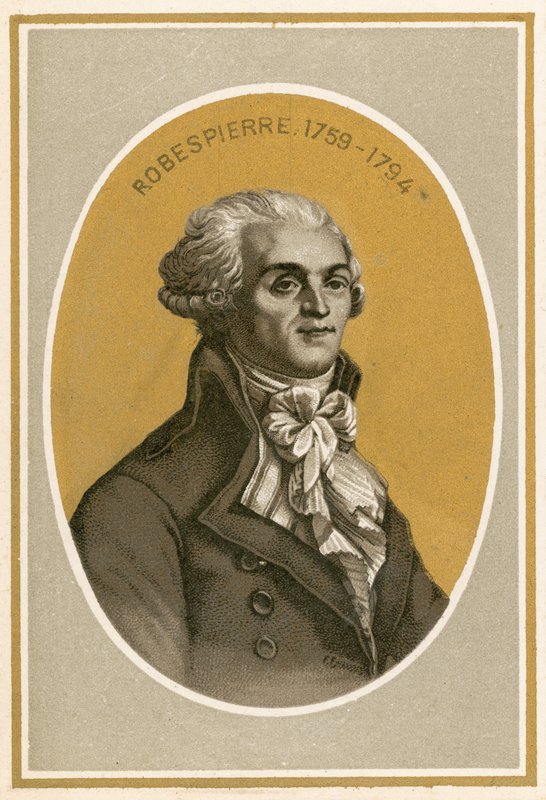 Robespierre de French School