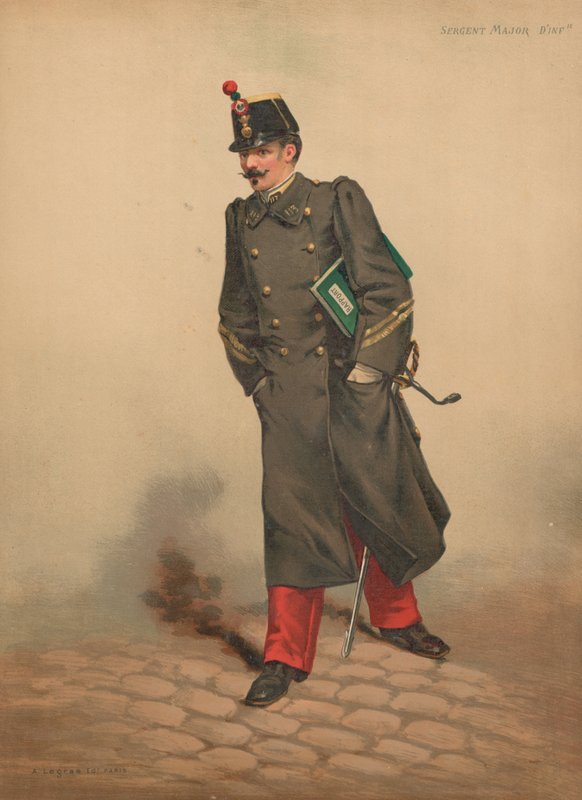 Sargento mayor de información de French School