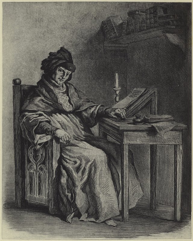 Sir John Froissart de French School