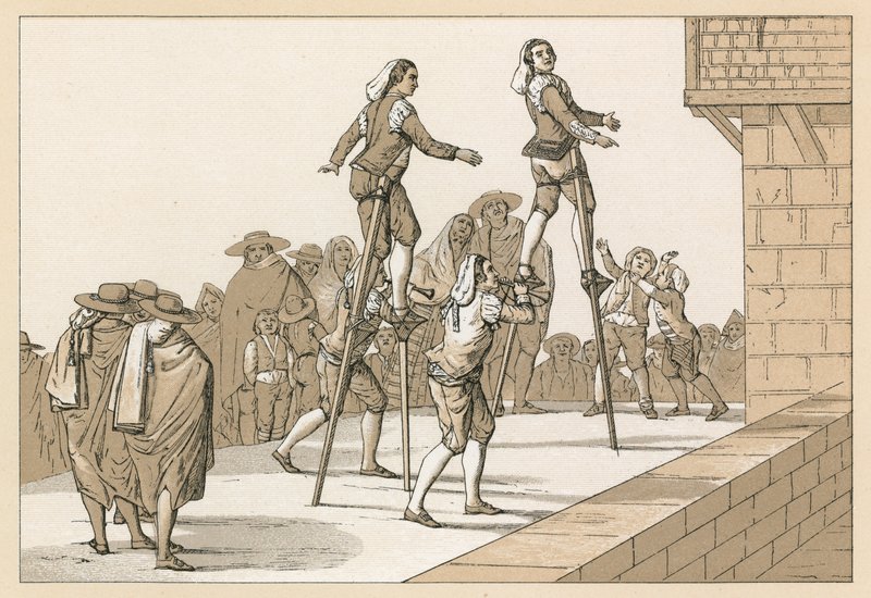 Traje de España de French School
