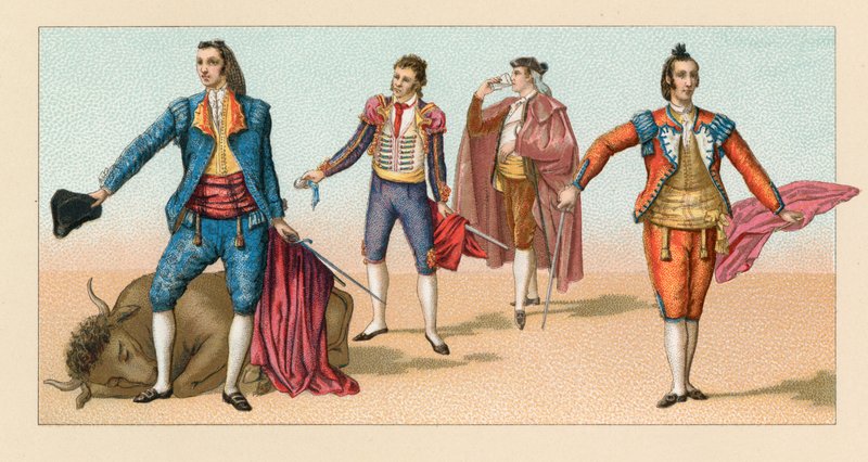 Traje de España de French School