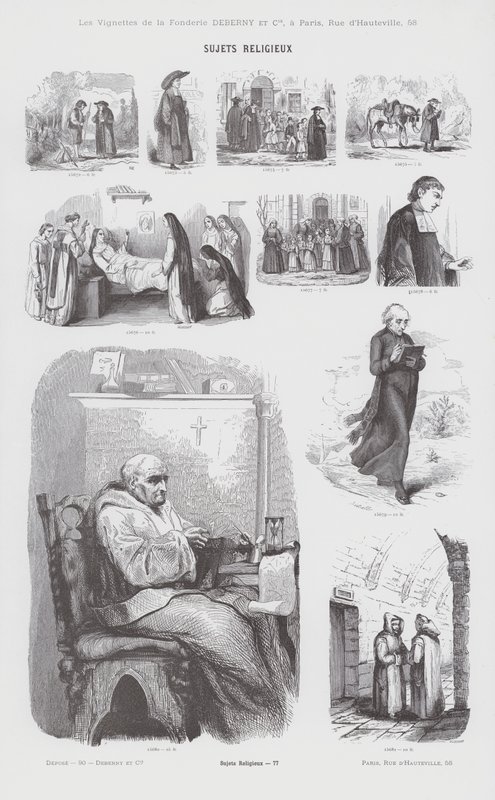 Sujets Religieux de French School