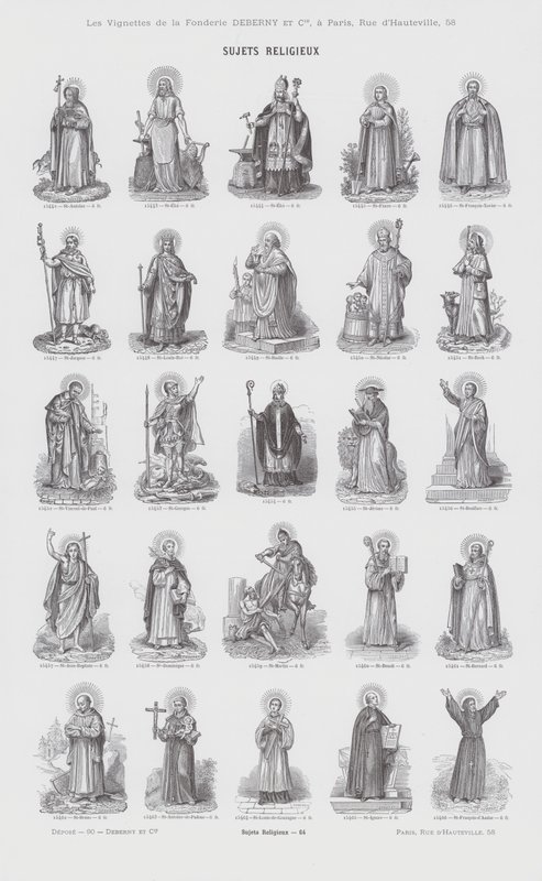 Temas Religiosos de French School