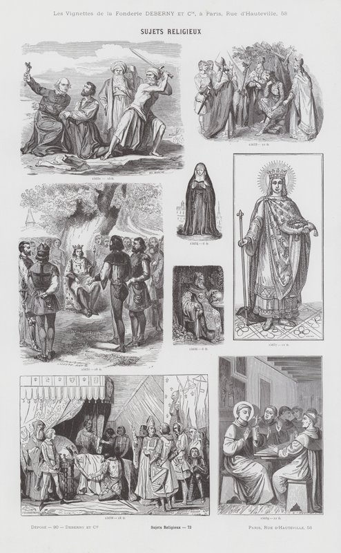 Temas Religiosos de French School