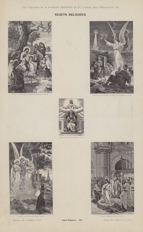 Temas Religiosos de French School
