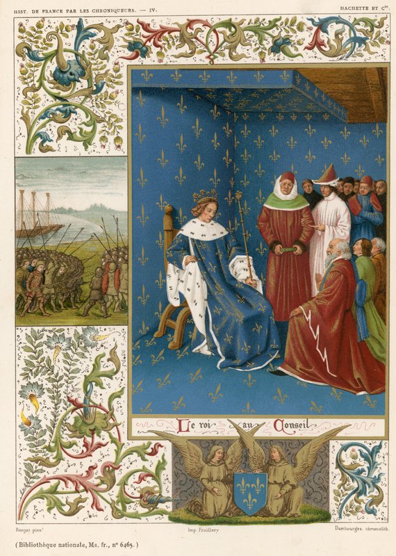 El rey en consejo de French School