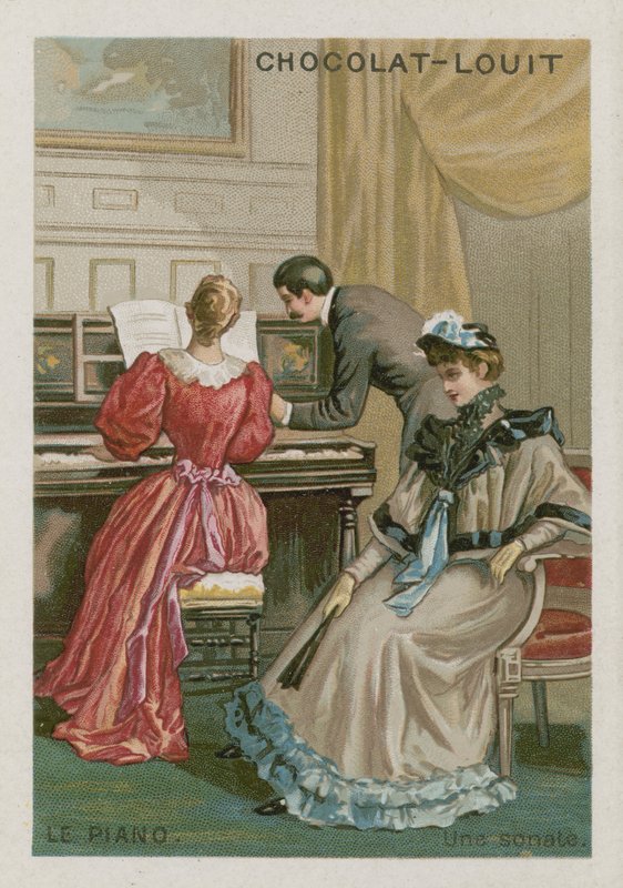 El piano: una sonata de French School