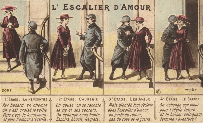 La progresión del amor de French School