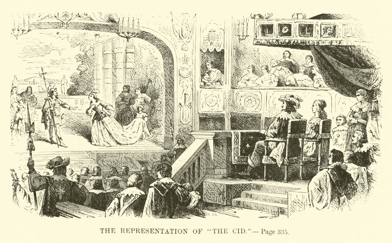 La representación de El Cid de French School