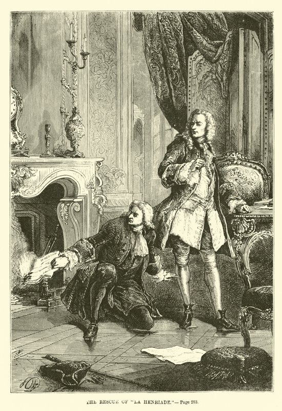 El rescate de La Henriade de French School
