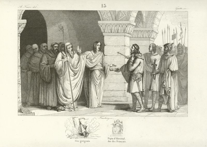 Teodorico III, Rey de los Francos de French School