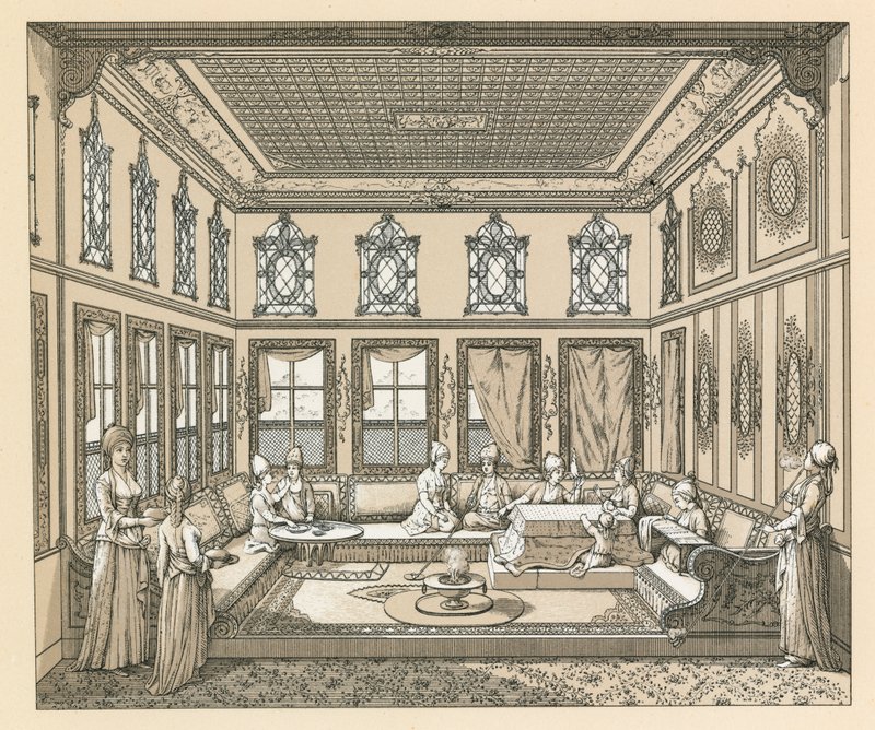 Traje de Turquía de French School