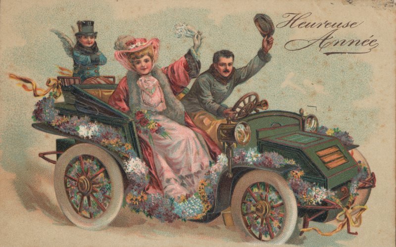 Automóvil de San Valentín de French School