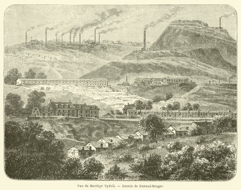 Vista de Merthyr Tydvil de French School