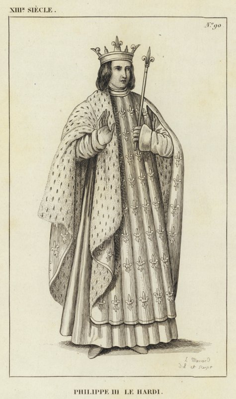 Siglo XIII, Felipe III el Atrevido de French School