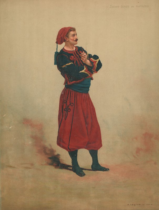 Zuavo, Uniforme de Fantasía de French School