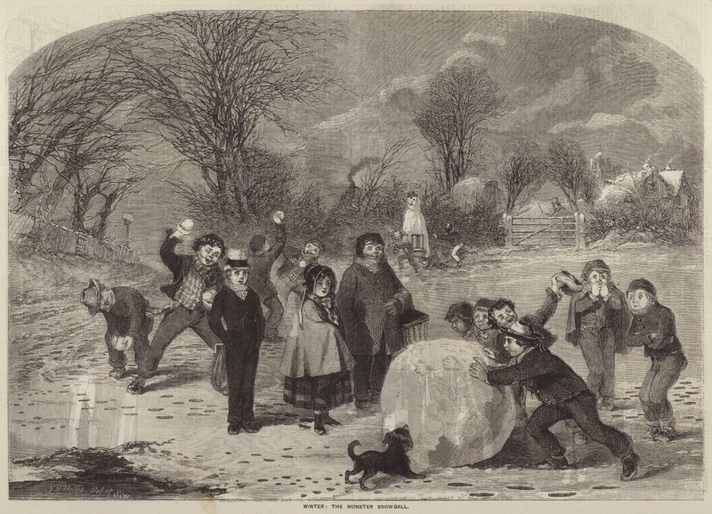 Invierno, la bola de nieve monstruosa de G. W. Willis