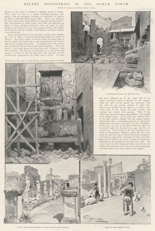 Descubrimientos recientes en el Foro Romano de G.S. Amato