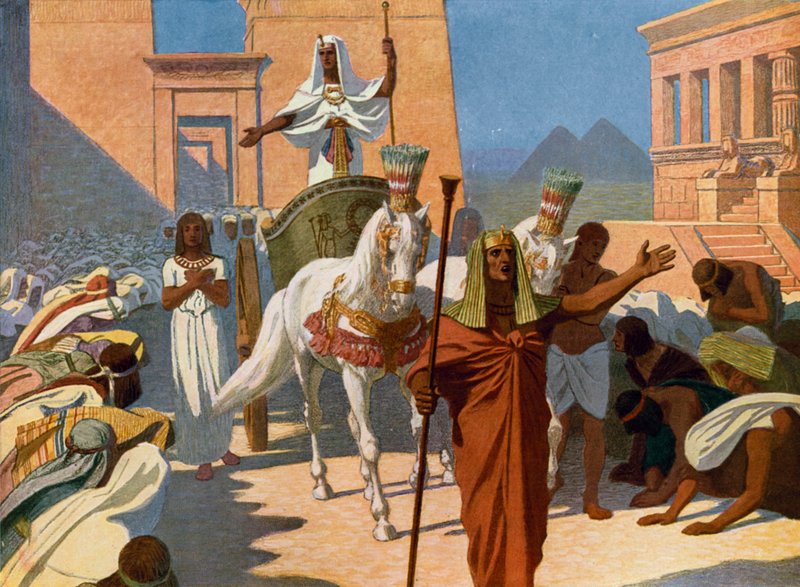 José como visir de Egipto de Gebhard Fugel