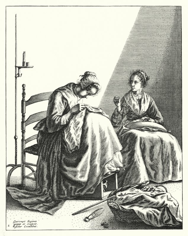 Las modistas de Geertryut Roghman