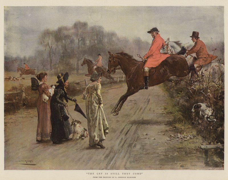 El grito es aún vienen de George Goodwin Kilburne