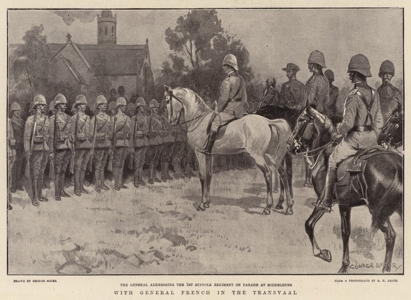 Con el General French en el Transvaal de George Soper