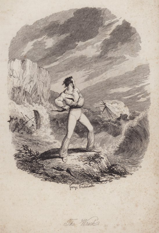 El naufragio de George (after) Cruikshank