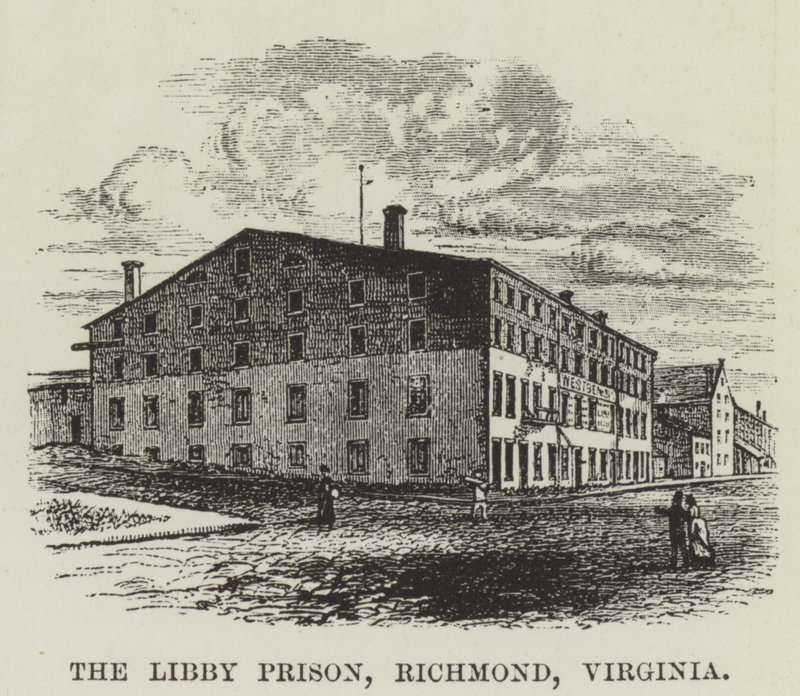La prisión de Libby, Richmond, Virginia de George Augustus Sala