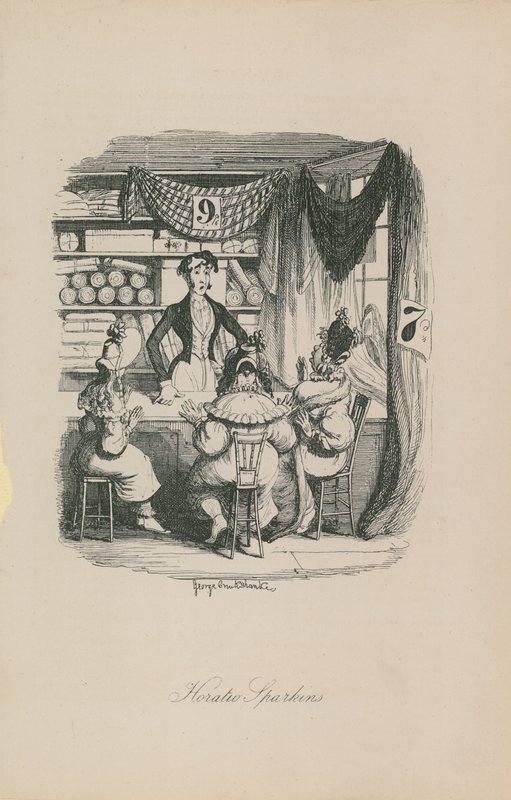 Horatio Sparkins de George Cruikshank