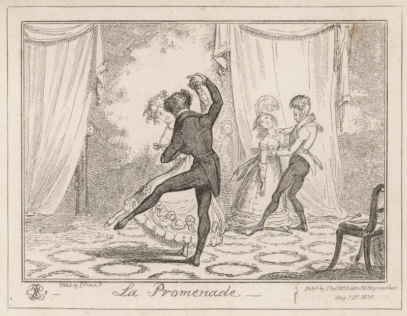 El Paseo de George Cruikshank