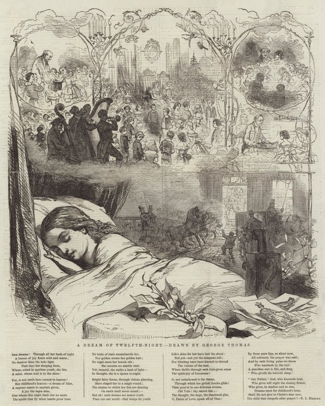 Un sueño de la duodécima noche de George Housman Thomas