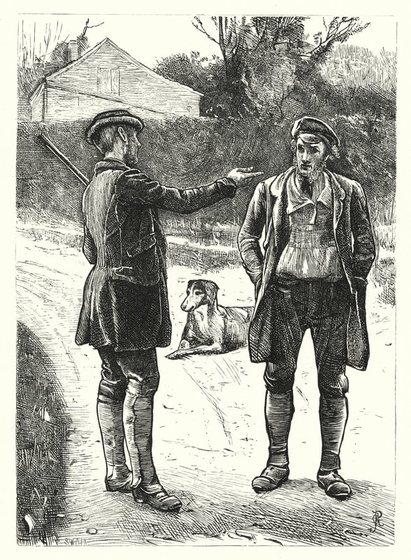 El guardabosques de George John Pinwell