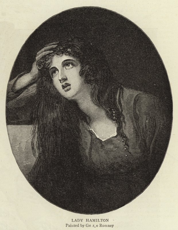 Lady Hamilton de George Romney