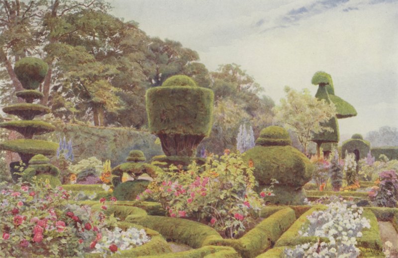 Levens, rosas y claveles de George Samuel Elgood
