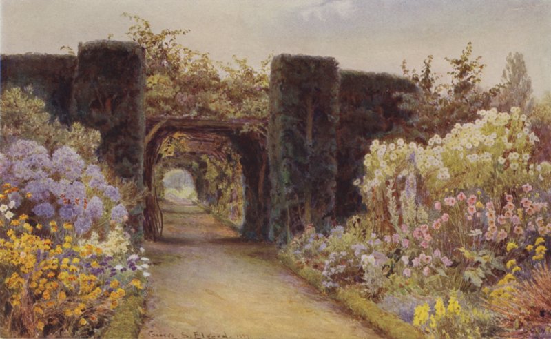 La pérgola, Great Tangley de George Samuel Elgood
