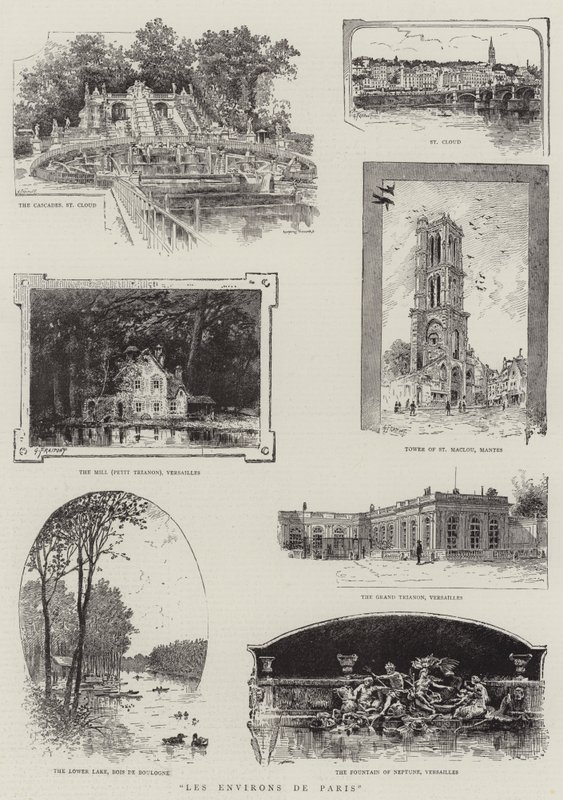 Los Alrededores de París de Georges Fraipont