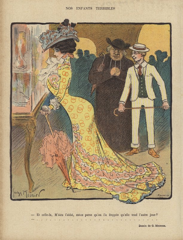 Ilustración para Le Rire de Georges Meunier
