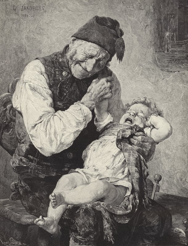 Niño travieso de Georgios Jakobides