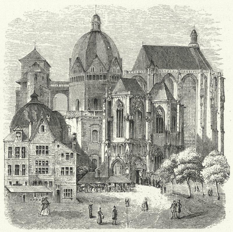 Catedral de Aquisgrán de German School