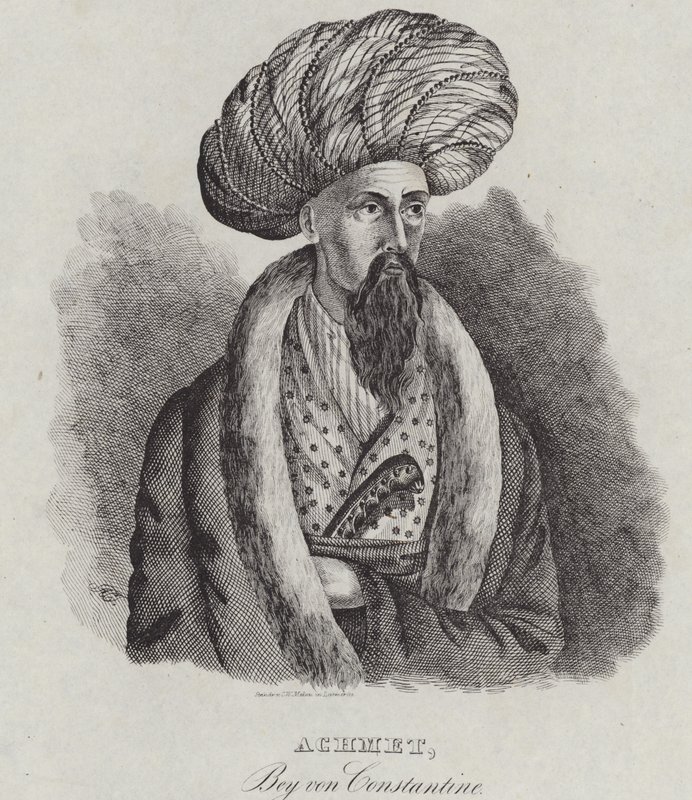 Ahmad Bey de Constantine, 1839 de German School