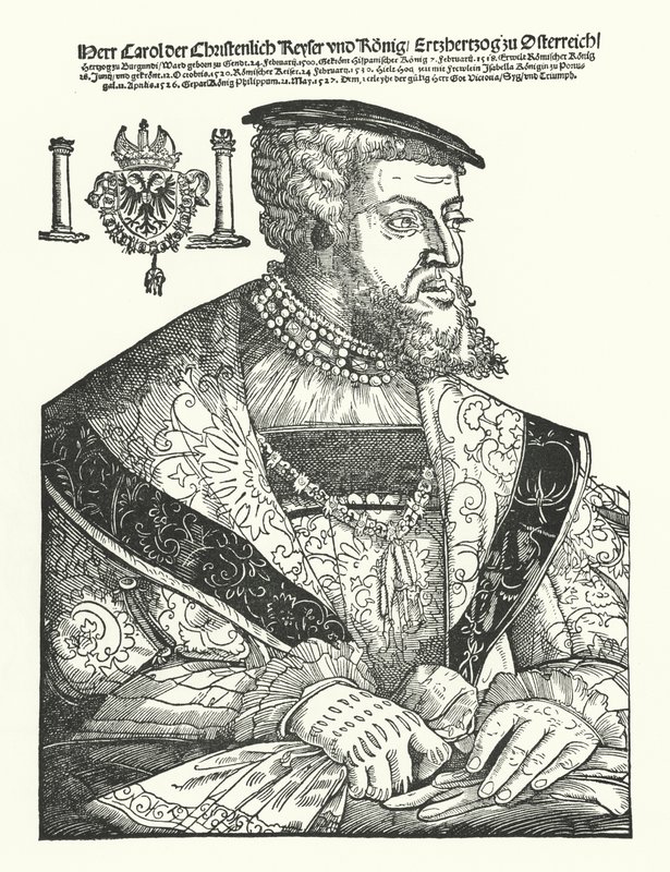 Carlos V, Emperador del Sacro Imperio Romano de German School