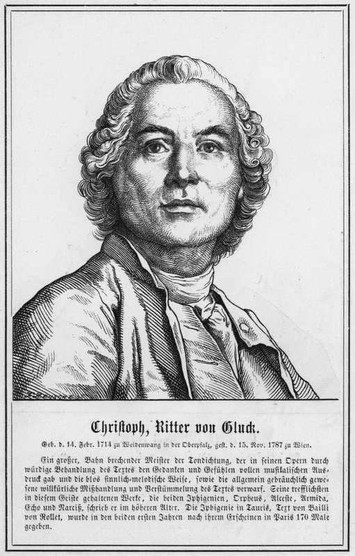 Christoph, Caballero von Gluck de German School