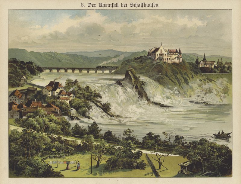 El Rin en Schaffhausen de German School