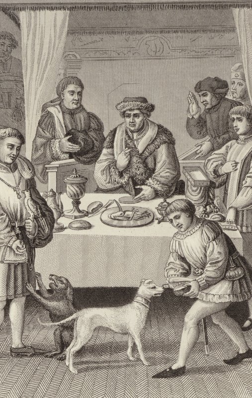 Comedor de un príncipe de German School